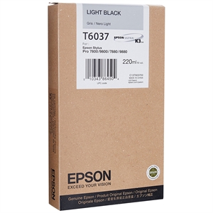 Epson Nero Chiaro T6037 - Cartuccia di inchiostro da 220 ml